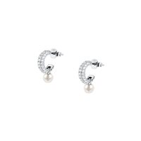 Orecchini Morellato Donna Perla in Argento Zircone SXU52 - SXU52